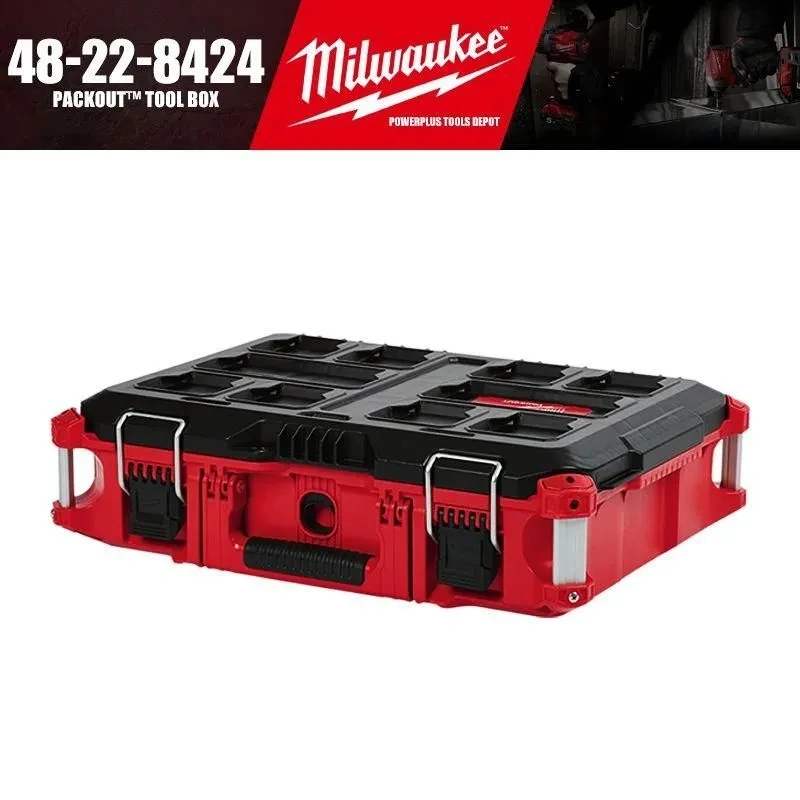 Milwaukee PACKOUT 48-22-8424 imported toolbox industrial grade multifunctional hardware home storage box