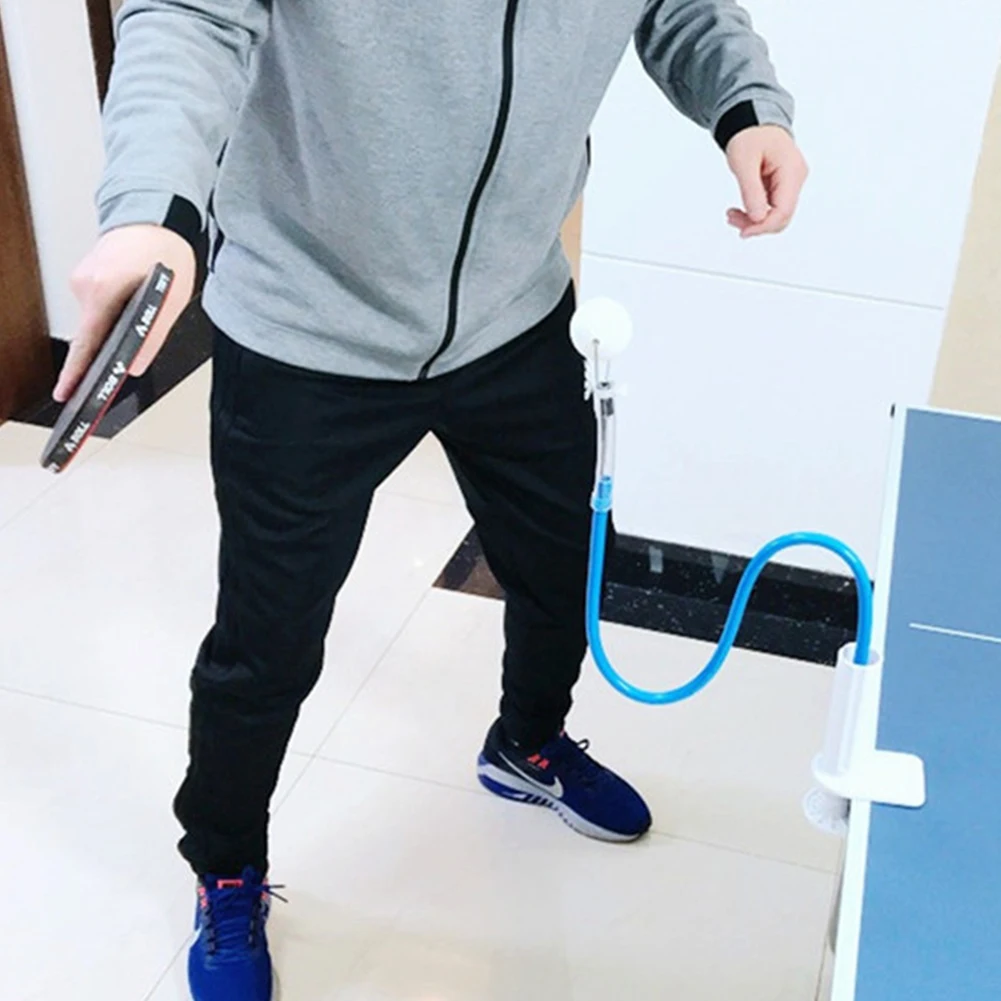Allenatore di palline da ping pong Robot da allenamento per ping pong Robot da ping pong a rimbalzo rapido con morsetto da tavolo per l'esercizio