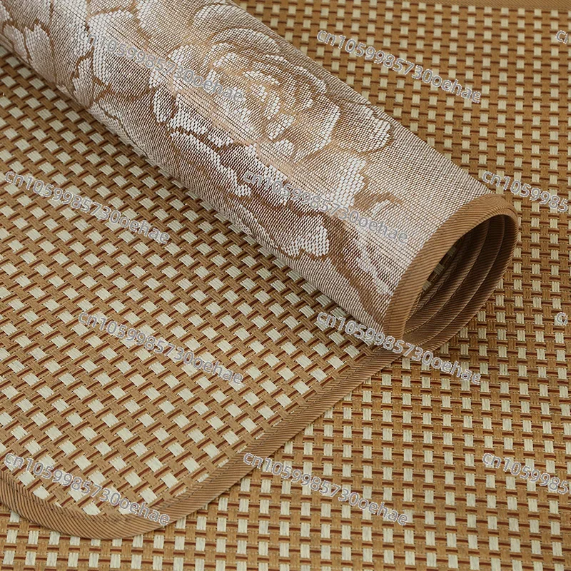 Summer Double-sided Ice Silk Rattan Seat Cushion Student Seat Cushion Mat Double-sided Mat Cushion