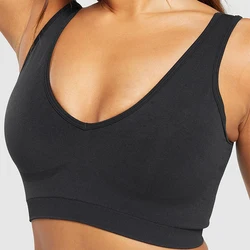 NVGTN Everyday Seamless Sports Bra Spandex  Woman Fitness Elastic Breathable Breast Enhancement Leisure Sports Underwear