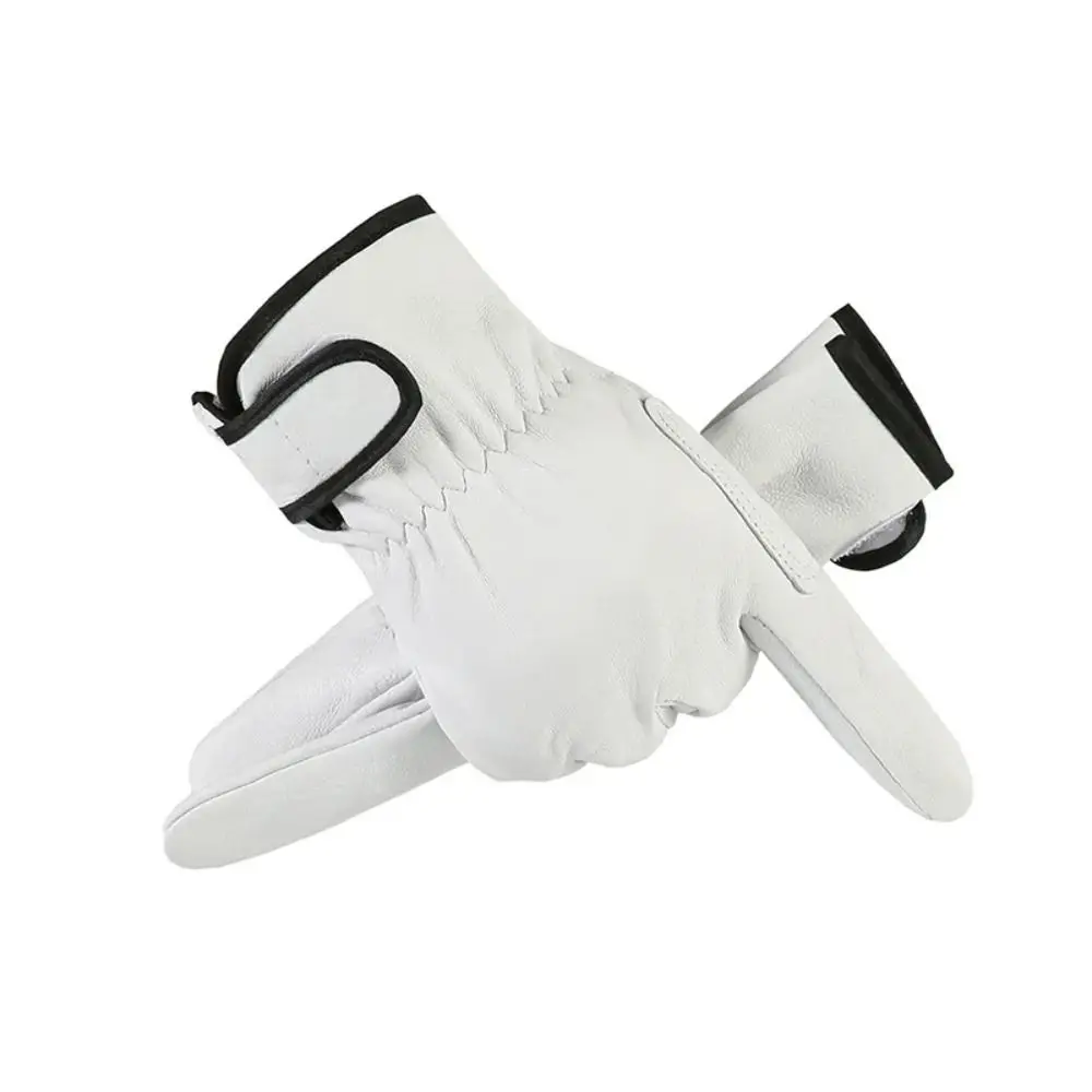 

Utility Leather Work Gloves Safety Welding Wear-resistant Gloves Flex Grip Protection Security Gloves Ranch