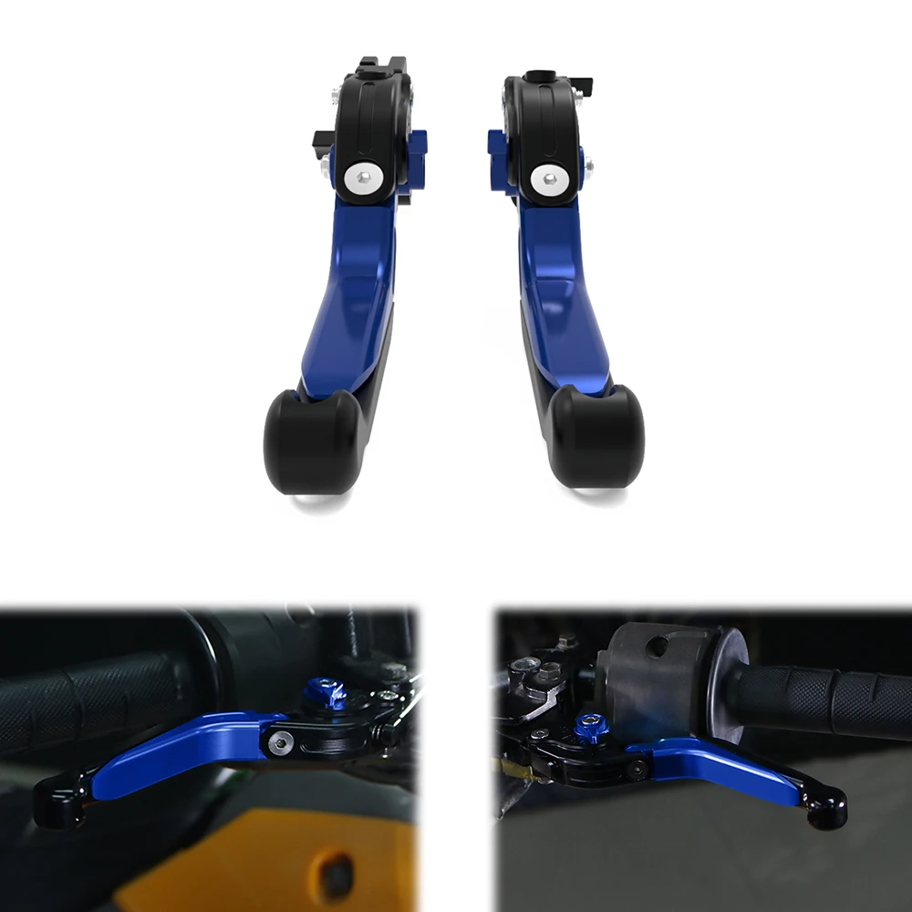 

For Benelli Quattro.Tomado,BN,TNR,TNT.RK6 2016-2023 Motorcycle Brake Clutch Levers Handle Levers Adjustable Folding Extendable