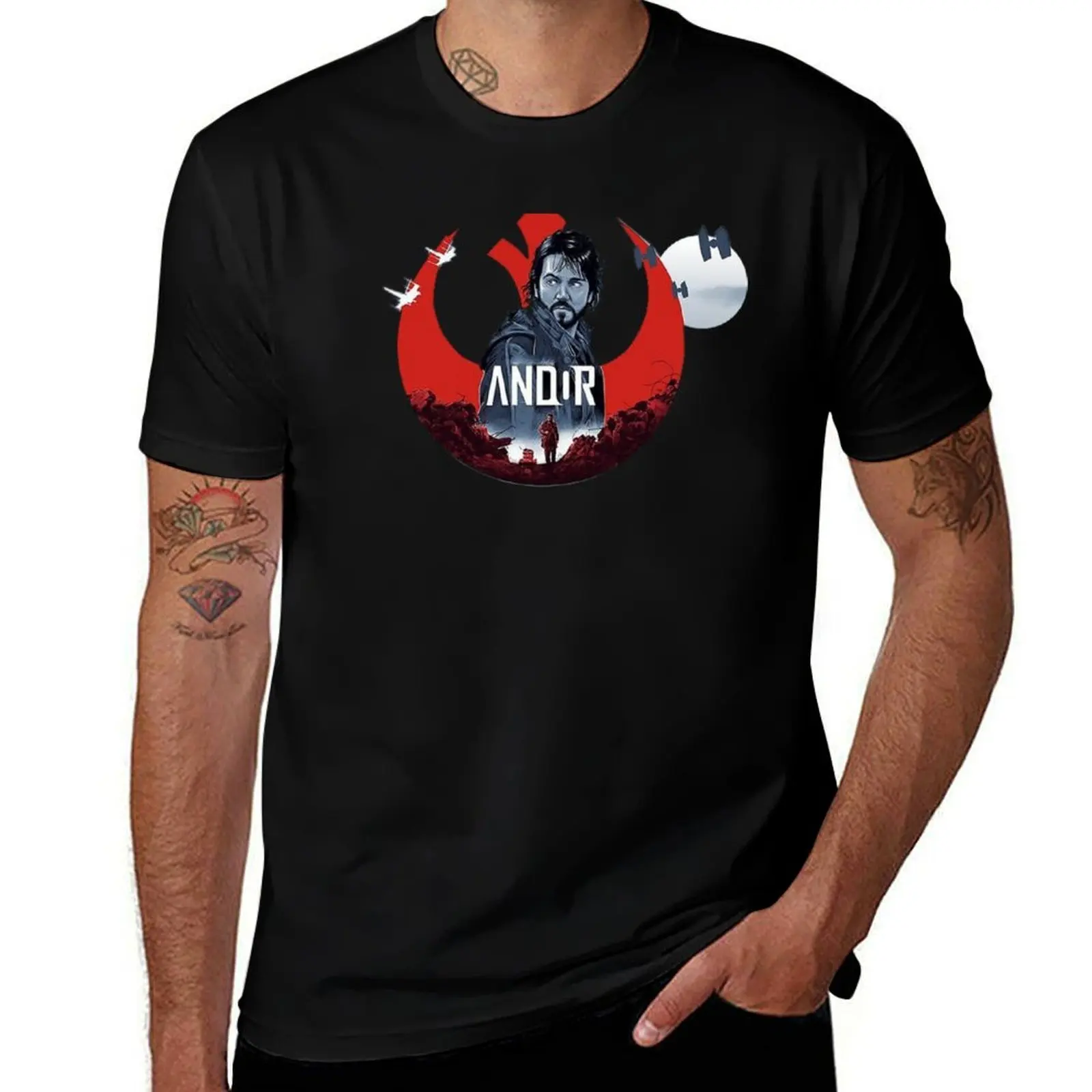 

Andor T-Shirt T-shirts man Aesthetic clothing sports fans T-shirt men