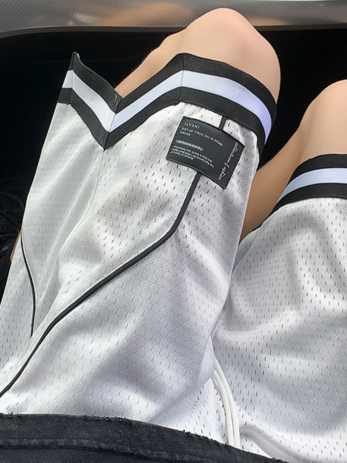 

Шорты из ледяного шелка для подростков: летние, тонкие, дышащие, быстросохнущие, повседневные, свободного кроя, с молодежным энергичным узором