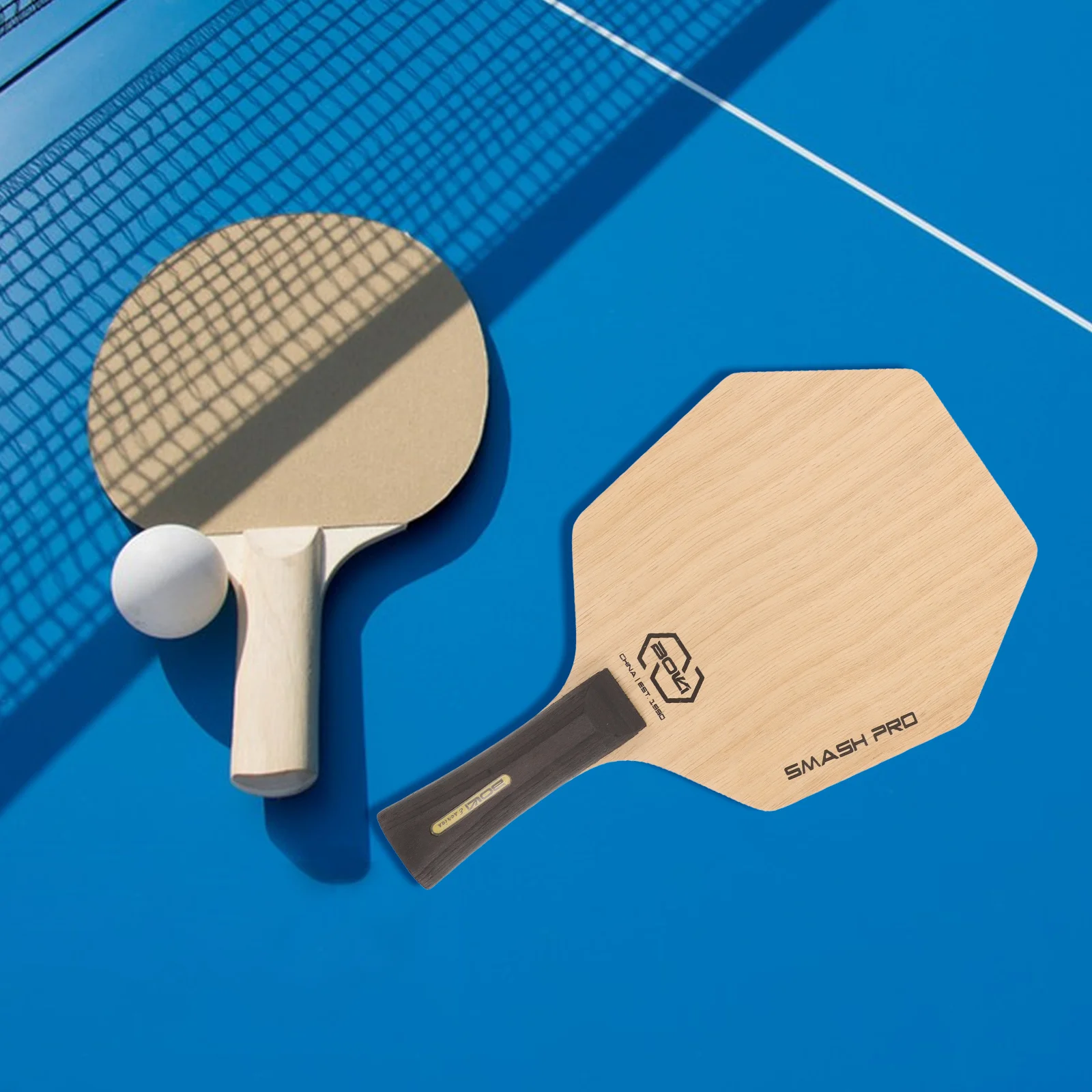 Table Tennis Hexagon Board For Training Table Tennis Racket Table Tennis Training Racket Comfortable Grip Table Tennis Bat