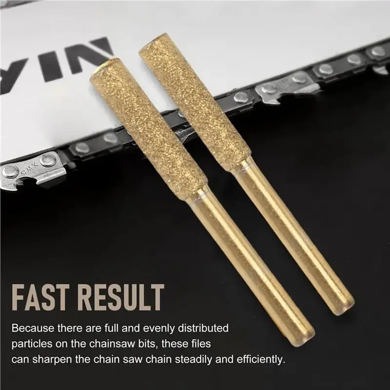 

BOFO Carving Grinding Head Rotating File 4.0Mm Diamonds Coated Burr Chainsaw Sharpener Burr Abrasive Sharpening Tool Set