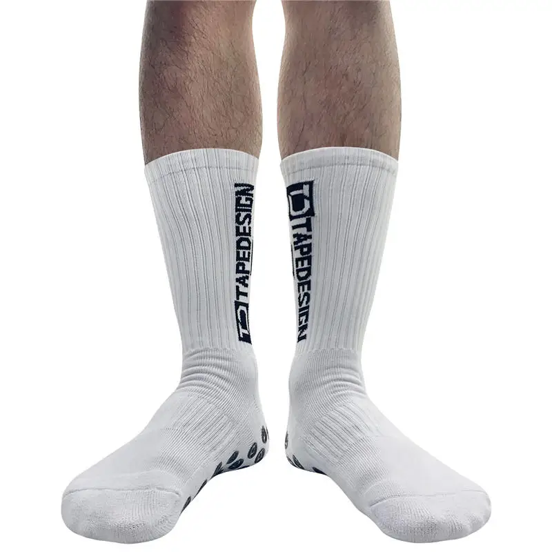 Anti Slip Soccer Socks Adults Men Women One Size Fits All Towel Bottom Sport Basketball Football Baseball Rugby Grip Socks