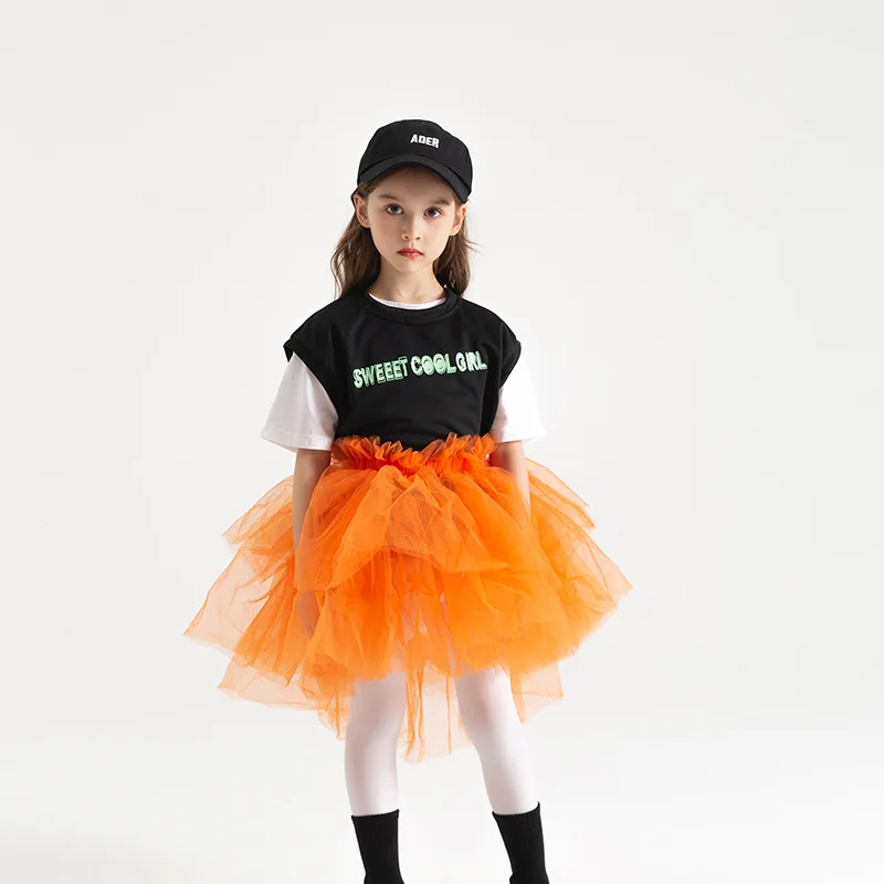 Mädchen Tutu Röcke Prinzessin Mesh neue Kinder flauschigen Rock Mode vier Jahreszeiten Ballkleid Kinder rock