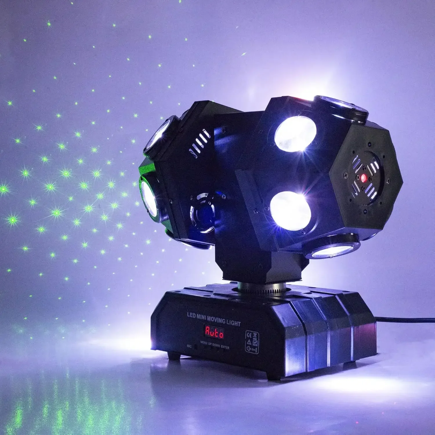 

Профессиональные сценические световые приборы Moving Head DMX512, активируемые звуком, для KTV, дискотек, вечеринок, свадеб, концертов, фестивалей