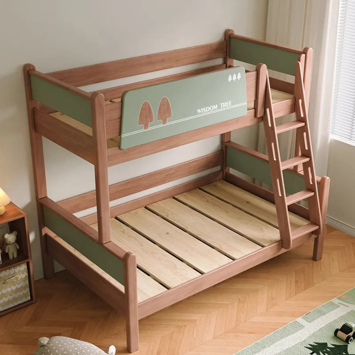 #*s for Solid Wood Children's Bed Boys Girls Bunk Bed Small Apartment Adult High-Low Mother Child Bedroom Furniture