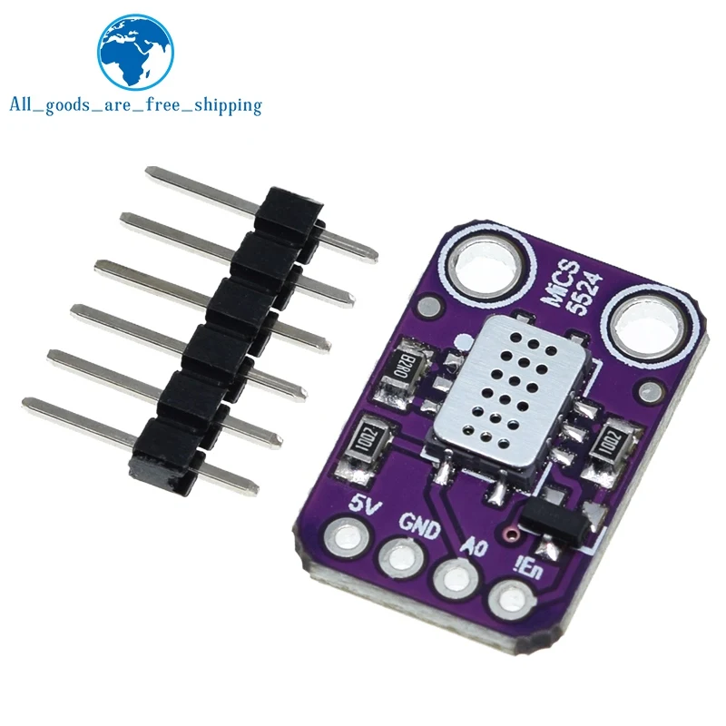 MICS-5524 Air Quality Gas Sensor Module Carbon Monoxide Hydrogen Methane Ethanol H2 CO MICS5524 Detection Board For Arduino