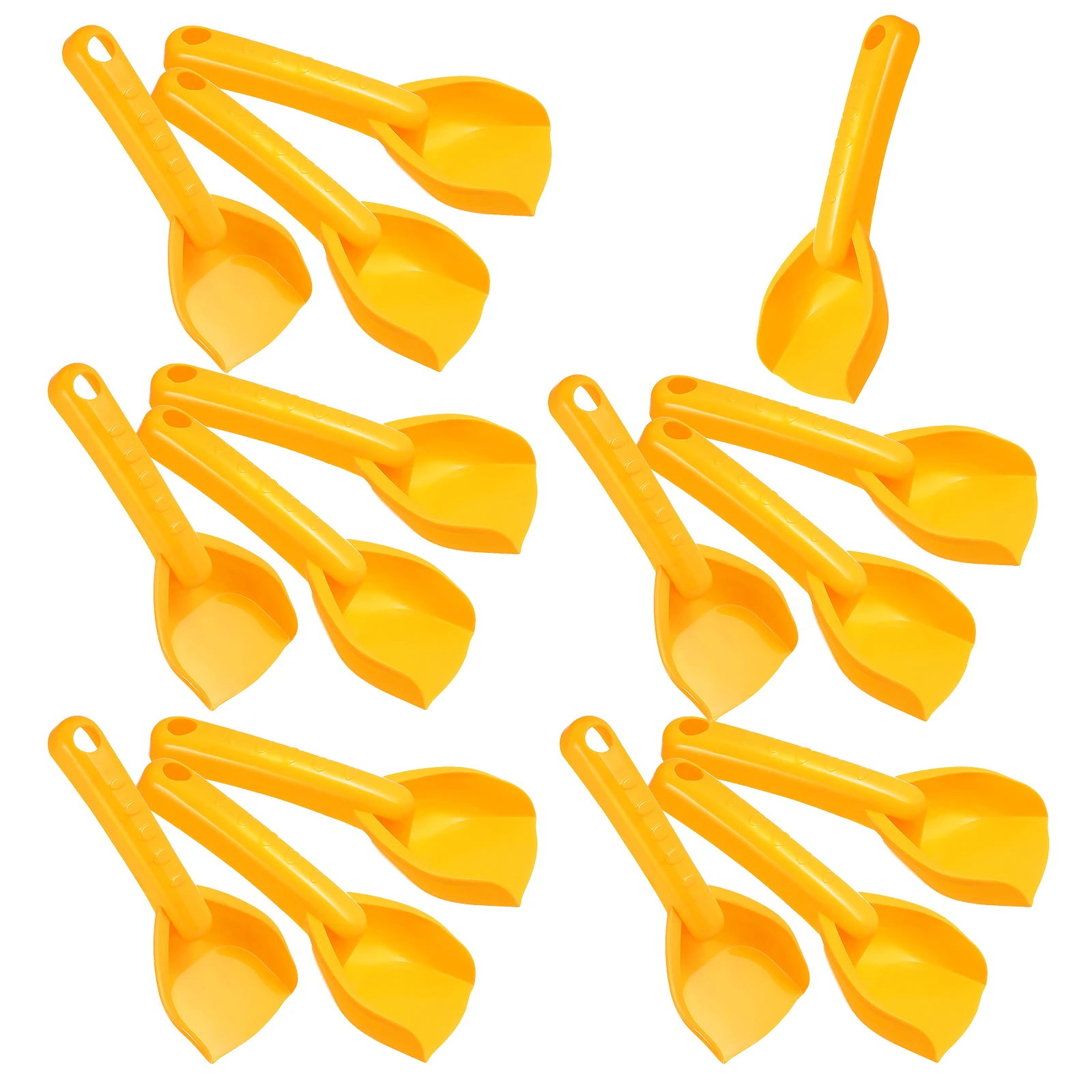 

16Pcs Kids Sand Shovels Mini Plastic Construction Set Lightweight Beach Garden Tools for Digging Sandbox Backyard Outdoor Games