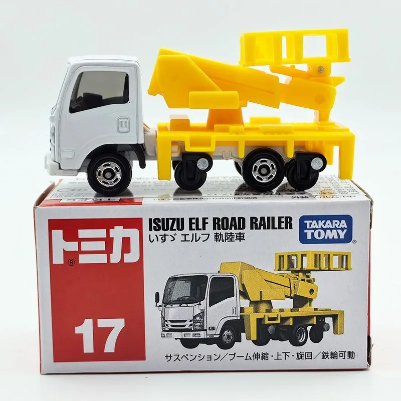

TAKARA TOMY Tomica Alloy Car Model No 17 Isuzu Aerial Work Vehicle Simulation Toy Gift for Boys Collection