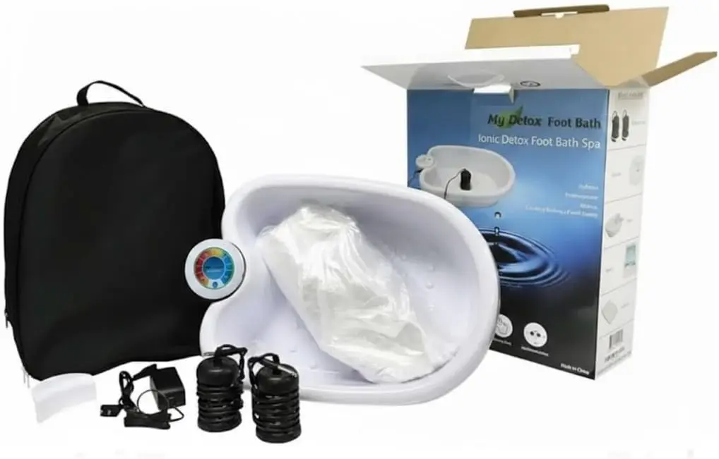 

Premium Ionic Foot Detox Spa Machine with Basin, Ion Arrays & Accessories for Home Wellness