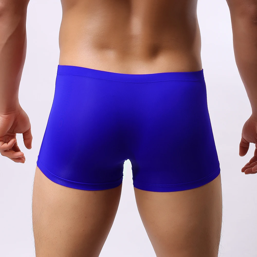 Cuecas boxer cuecas bulge bolsa shorts troncos roupa interior bottoms boxer briefs calcinha respirável