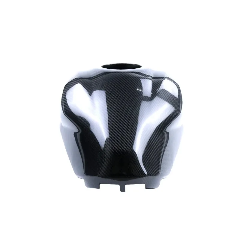 AISKA 100% Full 3K Dry Carbon Fiber Motorcycle Full Fuel Tank Protection Cover for Ninja ZX-25R 2020+ 2022 2023 2024
