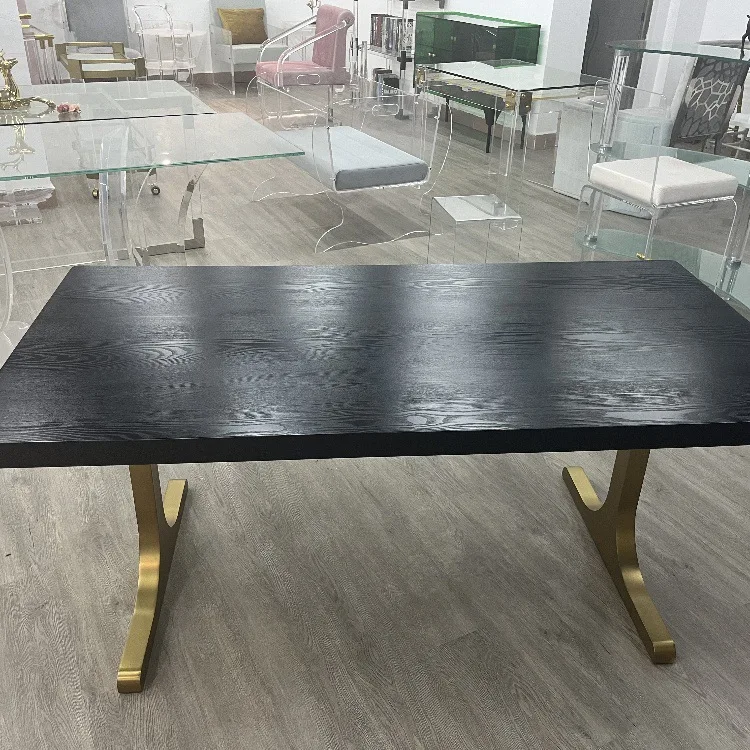 Factory direct sales leisure bar chair fashionable and durable high-end dining table engineering table leisure table
