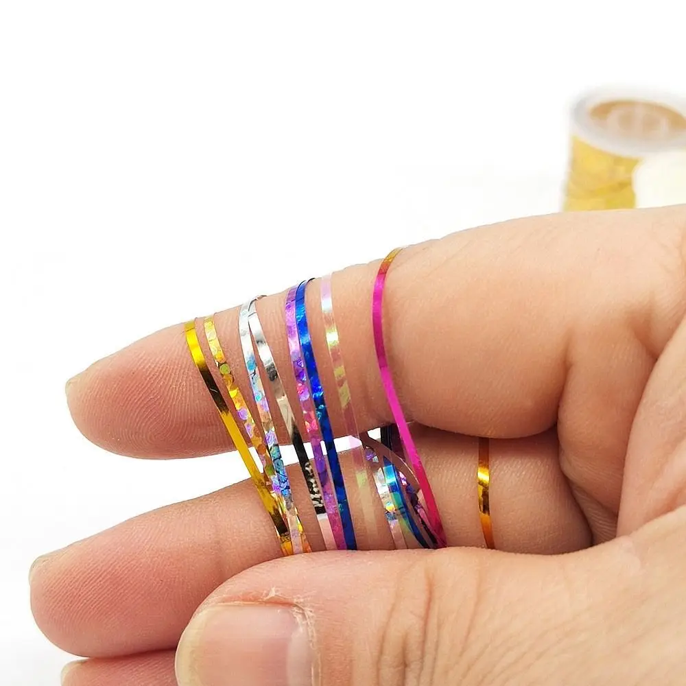 Hilo holográfico para atar moscas – Tinsel útil resistente de streamers