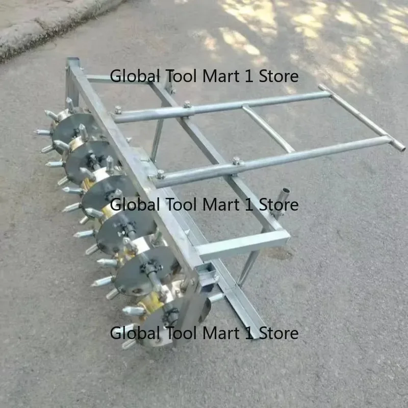 Double Handle Garlic Planter Adjustable 3 4 5 6 Row Planter for Large Scale Agriculture