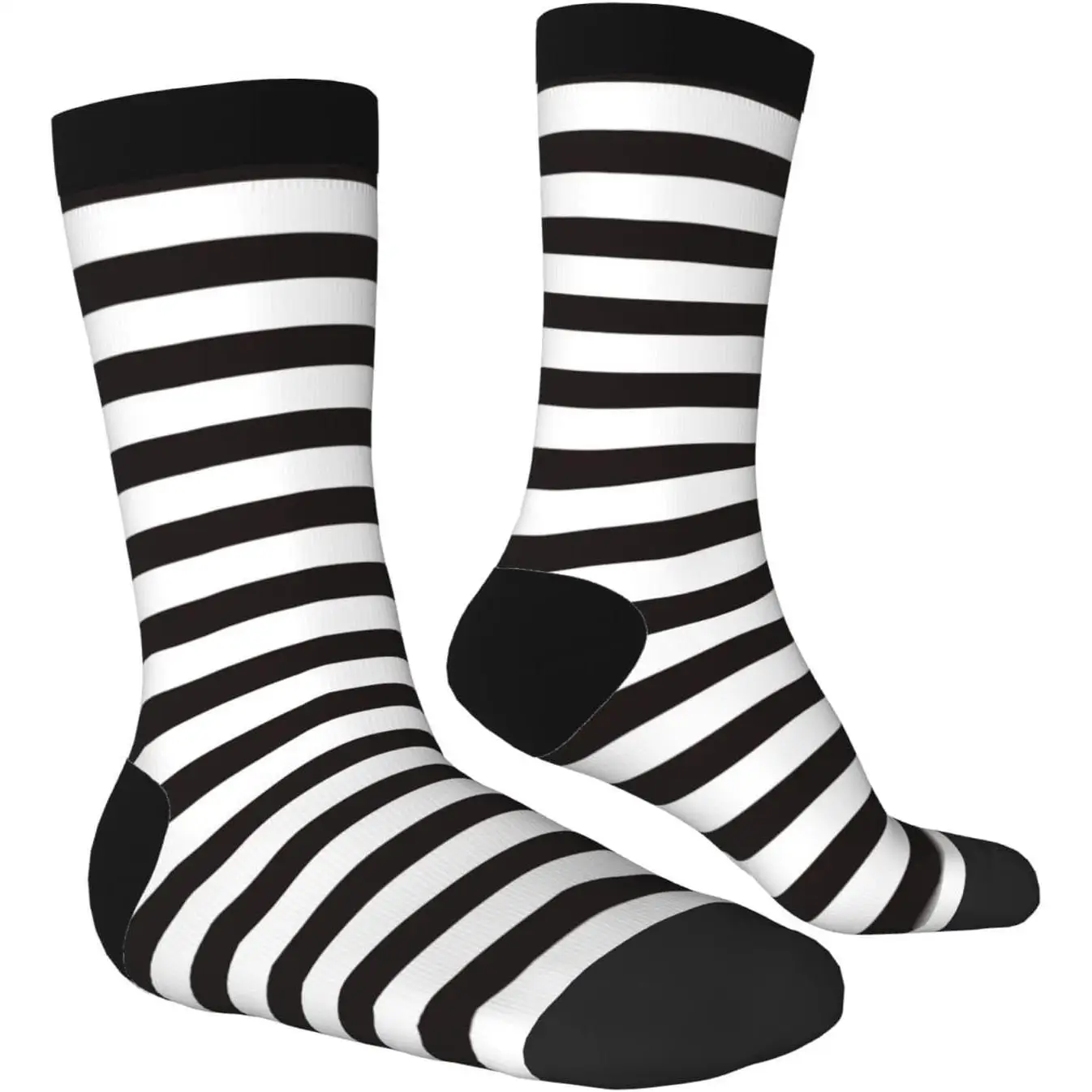 

women Men's Socks Novelty Hip-Hop Trend Print Socks Harajuku Retro Style Breathable Non-slip Sports Socks