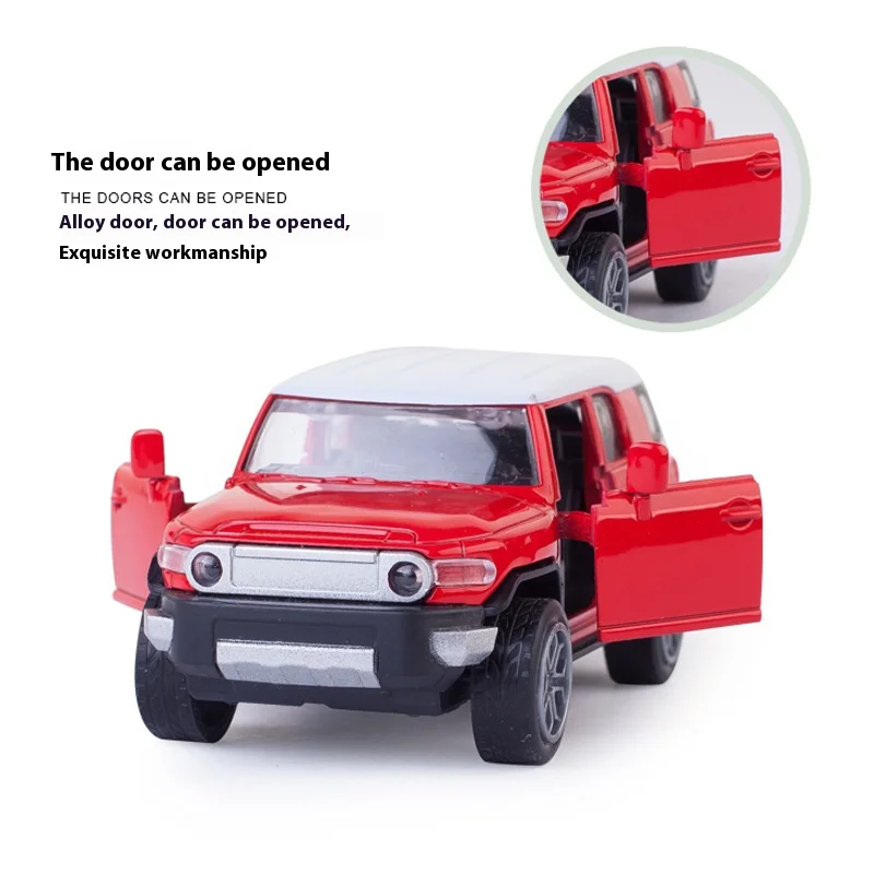 Land Cruiser 1:36 Alloy Model Toy with Retro Pull-Back - Sturdy Construction, Great Gift for Kids & Collectors