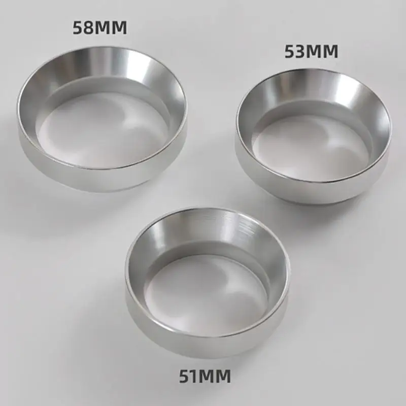 51/53/58mm Universal Magnetic Coffee Receiving Ring Anti-Splash Coffee Powder Dosing Ring Distribution Quantitative Accessory