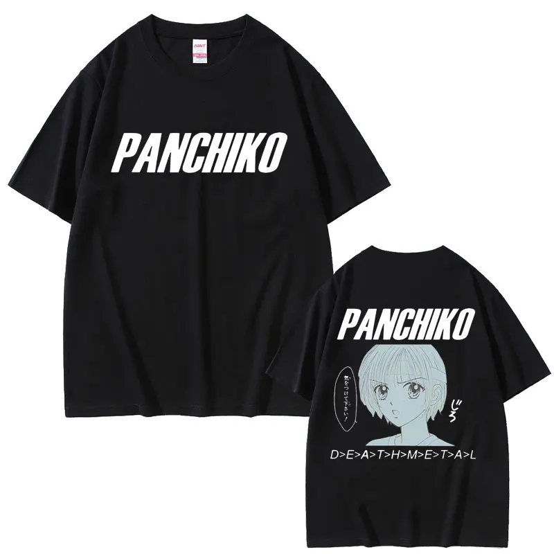 Rock Band Panchiko DEATHMETAL Album Graphic Printed Tshirt Men Women Casual Gothic Oversized T-shirts Men's 90s Vintage T Shirts