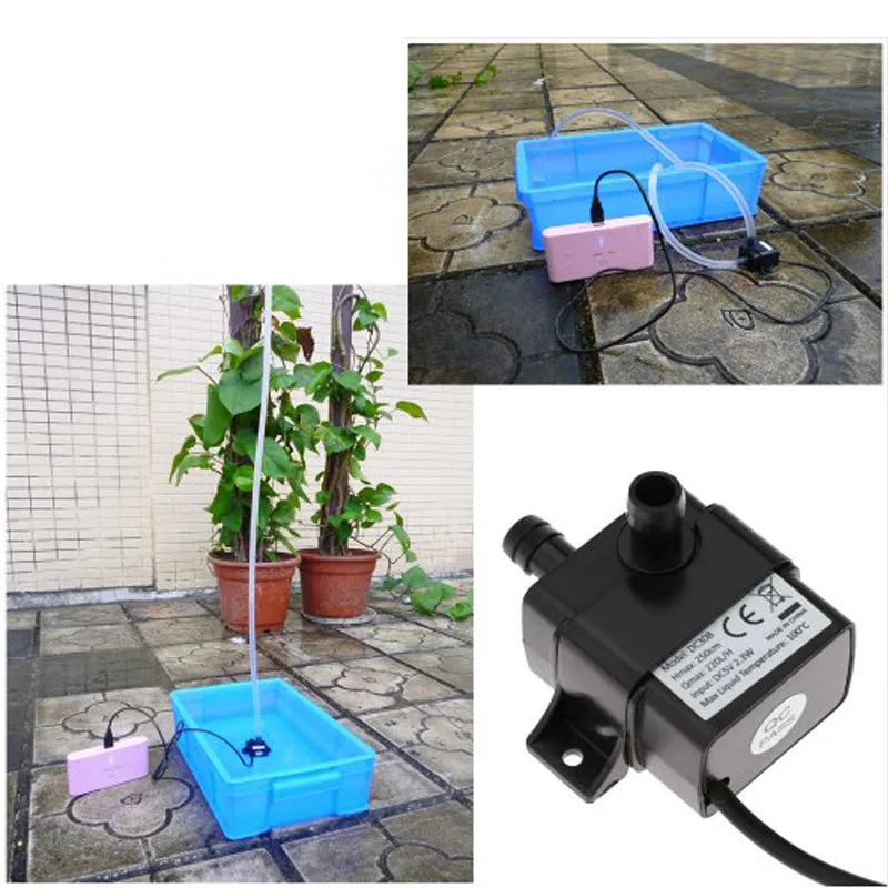 Ultra-quiet Mini Brushless Water Pump Submersible Fountain Aquarium Circulating Micro Submersible Pump Fish Aquatic Pet Supplies