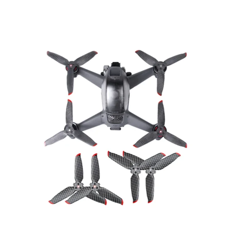 FPV Propeller Quick-release 5328s Carbon Fiber Propeller Light-weight Powerful For  FPV