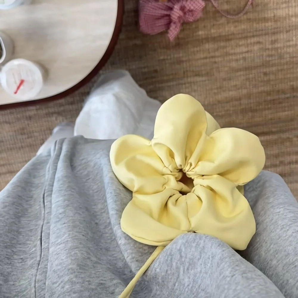 

Повседневная клетчатая сумка на шнурке в корейском стиле с милым принтом, маленькая сумка через плечо, тканевая портативная сумка с цветочным принтом, уличная