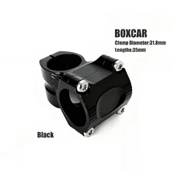 component makes the boxcar station wagon a perfect match for road bikes, with a 31.8mm caliber and 0 degrees Stem