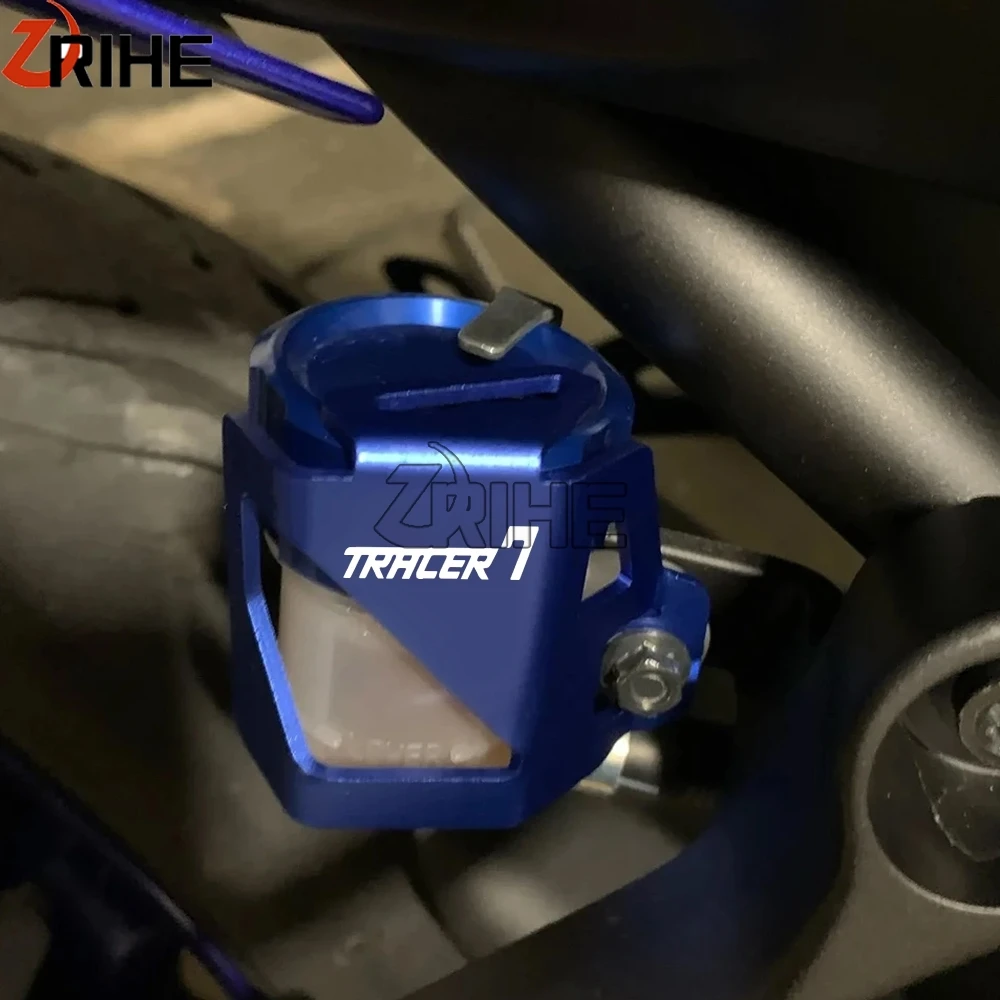 

For YAMAHA CNC Motorcycle Tracer 7 Tracer 700/gt TRACER7 GT 2015-2020 2024 2023 Rear Brake Fluid Reservoir Cover Protector Guard