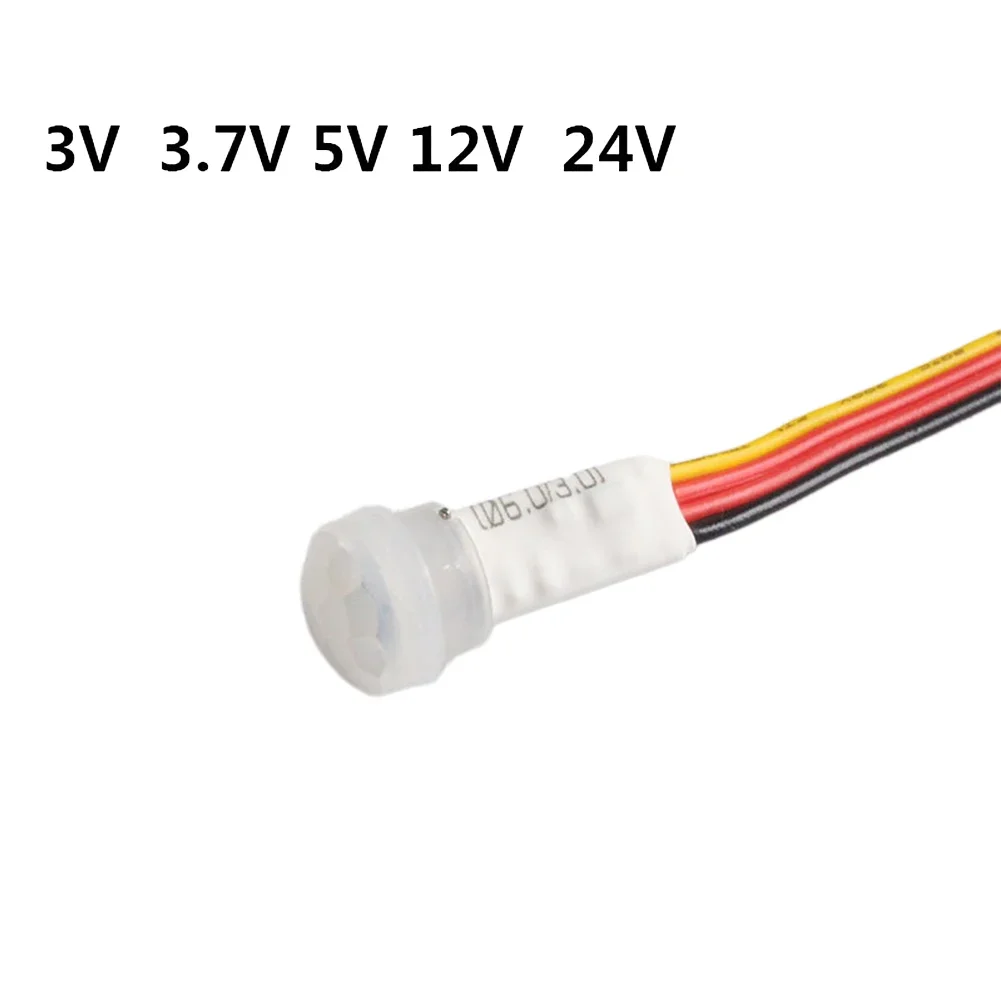 Détecteur de mouvement infrarouge pour bande LED, détecteur automatique, technologie PIR, distance 0 m-8 m, 3V, 3.7V, 5V, 12V, 24V, 1 pièce