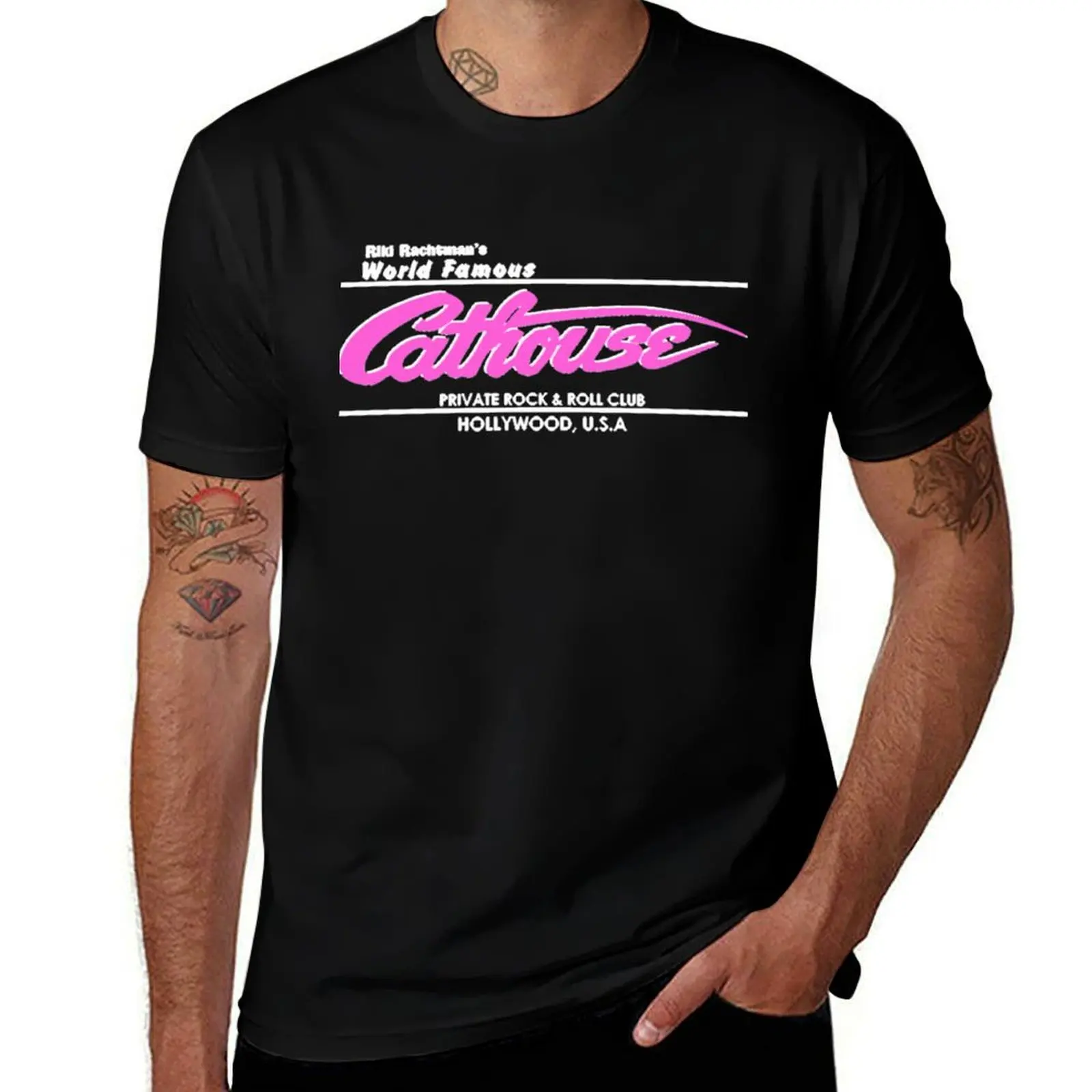 

Cathouse Rock n Roll Club Essential T-Shirt man t shirt cotton high quality man t shirt cotton men t shirt cotton 100% T-Shirt