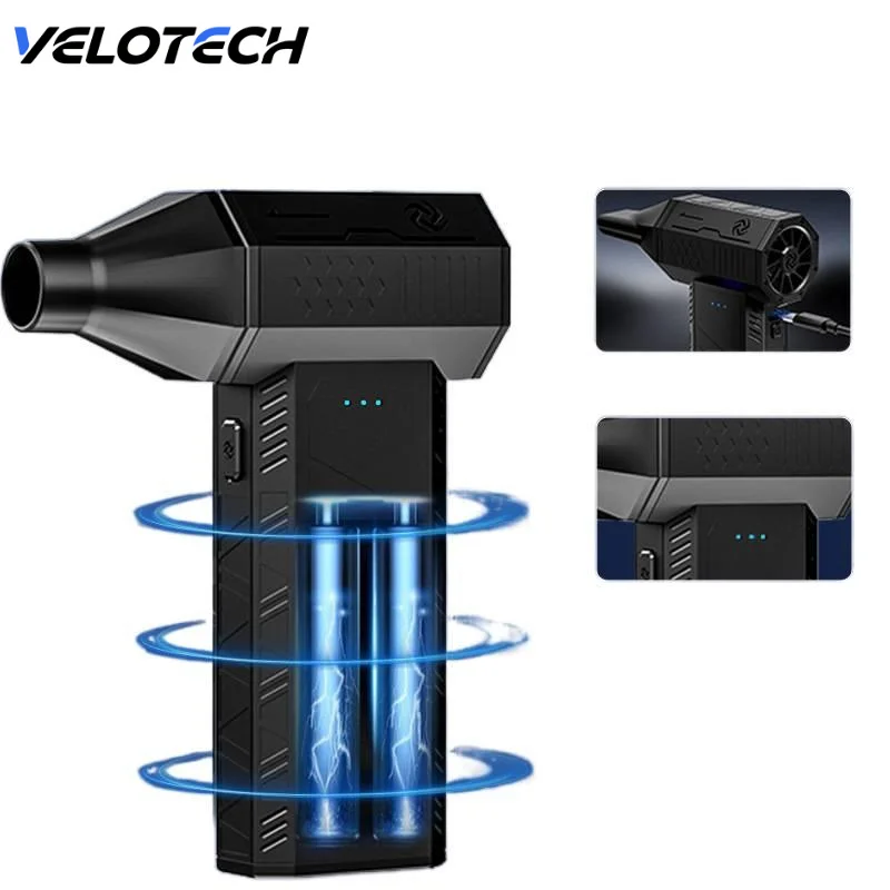 

Turbo Violent Fan Powerful Brushless Jet Blower Motor Industrial 3 Wind Speeds And Lasts For 4 Hours Dust Blowing