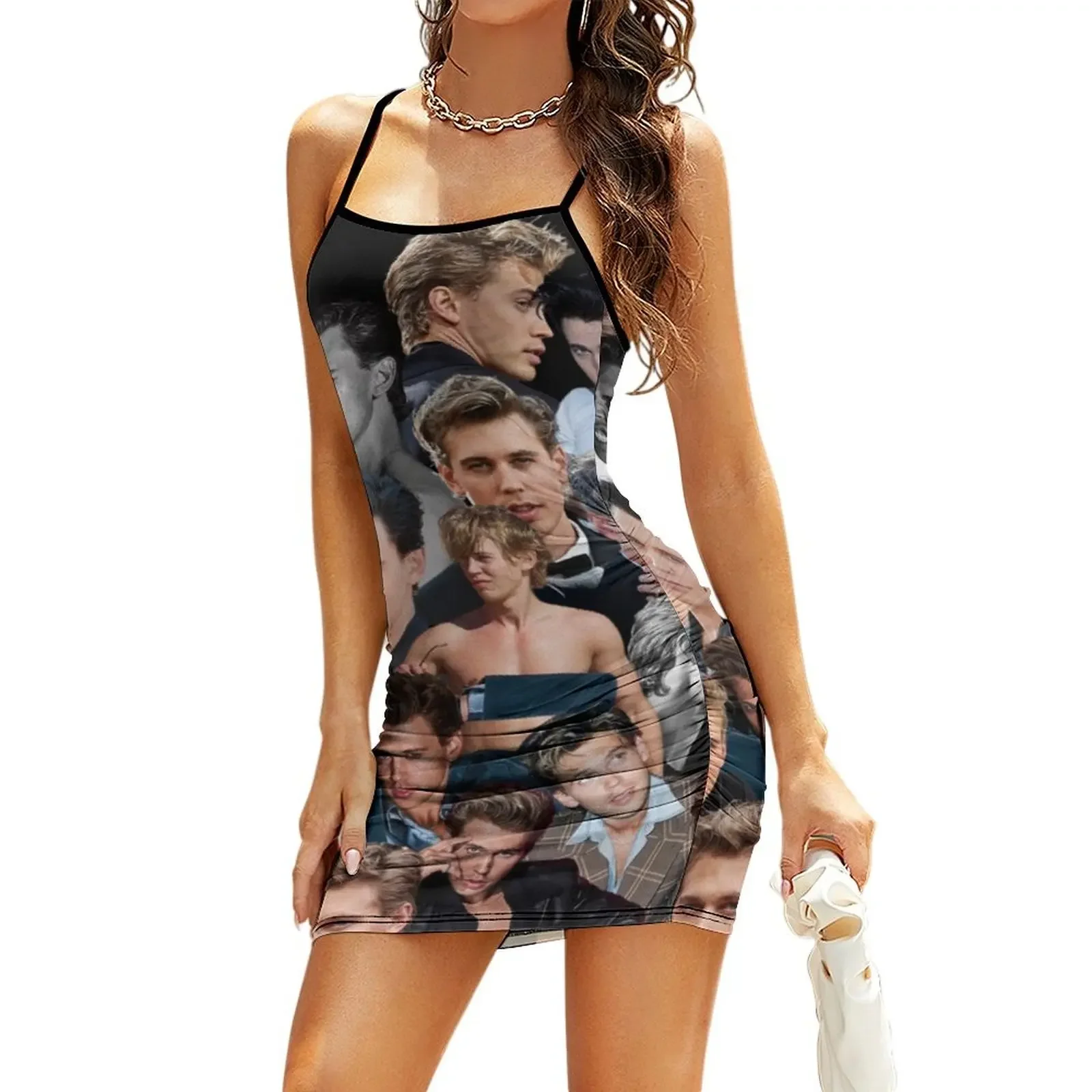 

Austin Butler Photo Collage Sling Dress dresses for women 2025 Female dress Dress