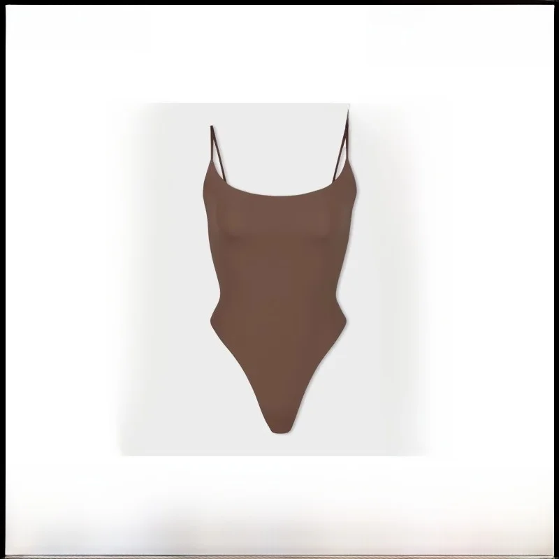 

Облегающий топ-боди, сексуальное нижнее белье, универсальные прямые шорты из полиэстера, тонкая модель со средней талией для женщин