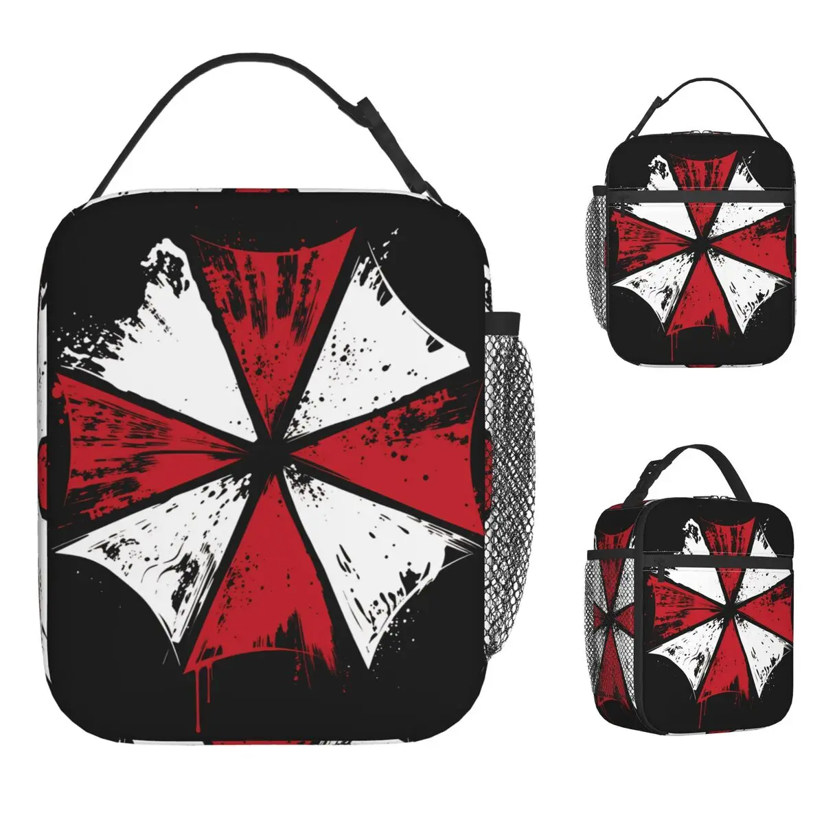 Game R-Resident E-Evil U-Umbrella Lunch Bag Casual Lunch Box For Child  Convenient Cooler Bag Oxford Print Thermal Lunch Bags