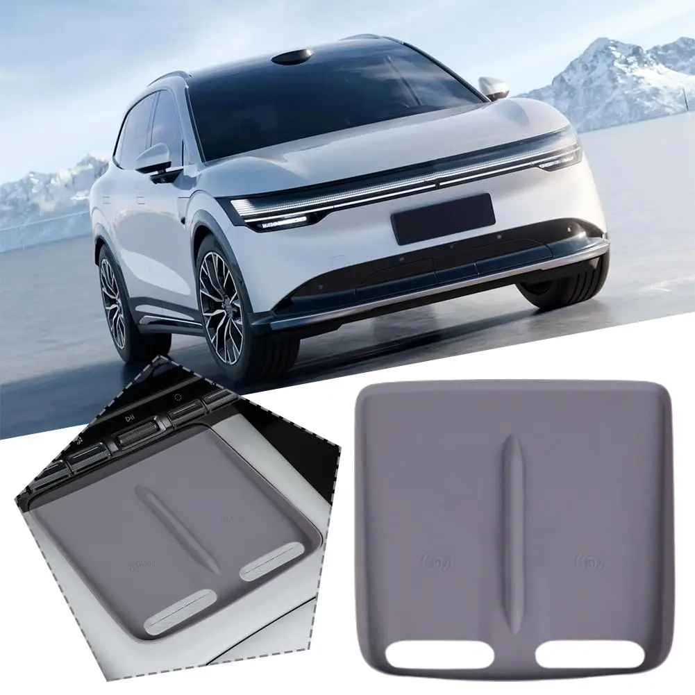 

For Zeekr 7X 2024 2025 Pad Central Storage Dustproof Acccessories Car Control Styling Mat Central Charging Wireless Accesso M9M4