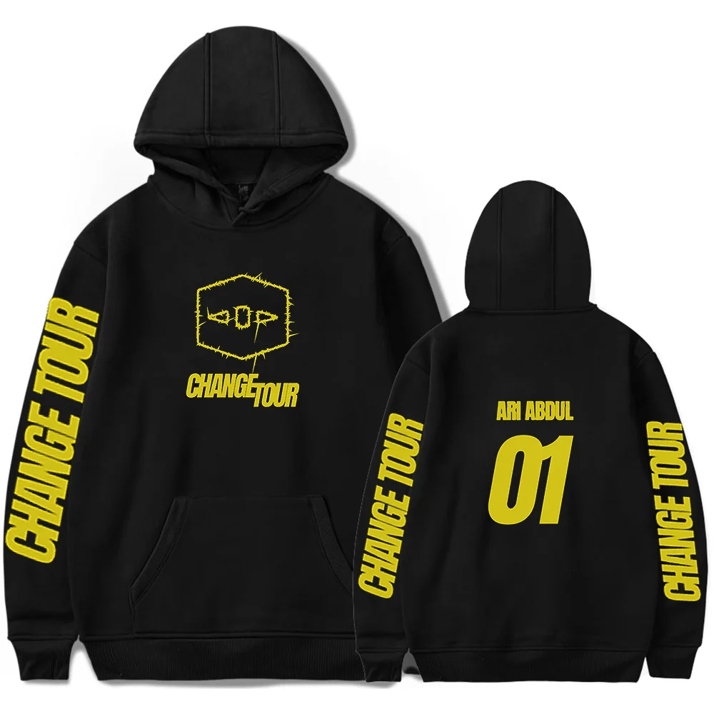 Ari Abdul Change tour Merch Hoodie Number 01 Print Cool Hoodie for Men and Women Streetwaer Pullover