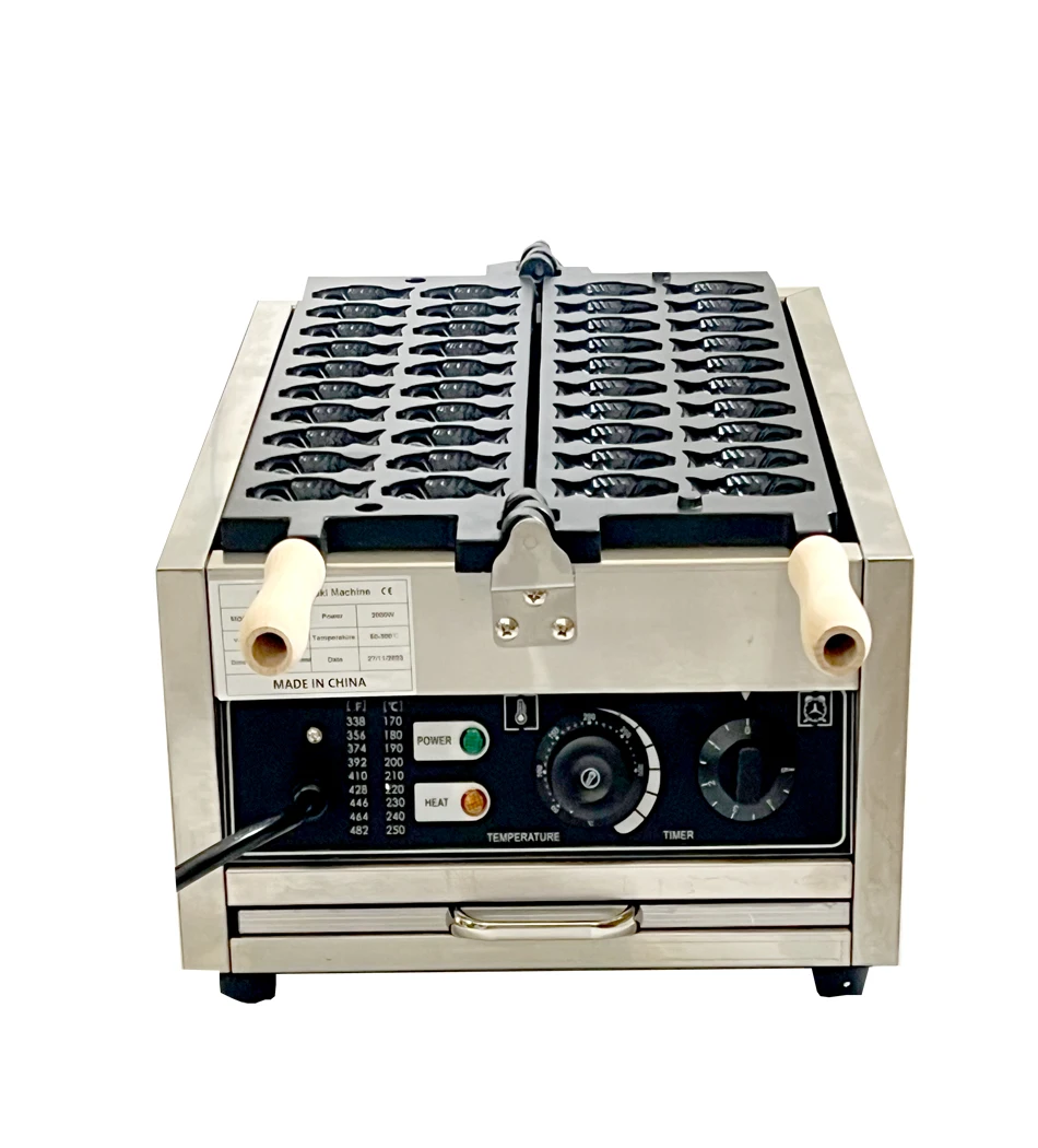 Elecric or Gas 20 pcs Mini clownfish Waffle 110v 220v Taiyaki Maker Machine Goldfish Waffle maker