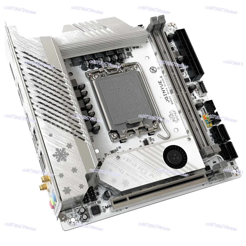 B760itx main board D5 desktop 1700-pin CPu mini H610D4 white wifi computer