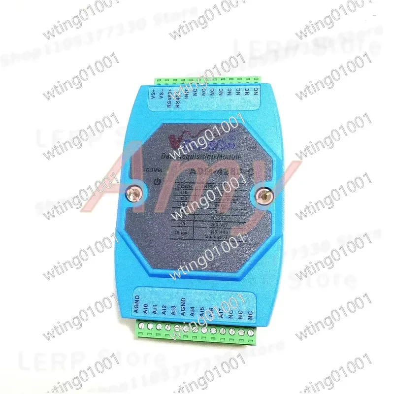 for ADM-4280 Octal Channel Analog Input Board Supports 0-20mA 0-10V 4-20mA Signals Converts to RS485 Modbus RTU Protocol for