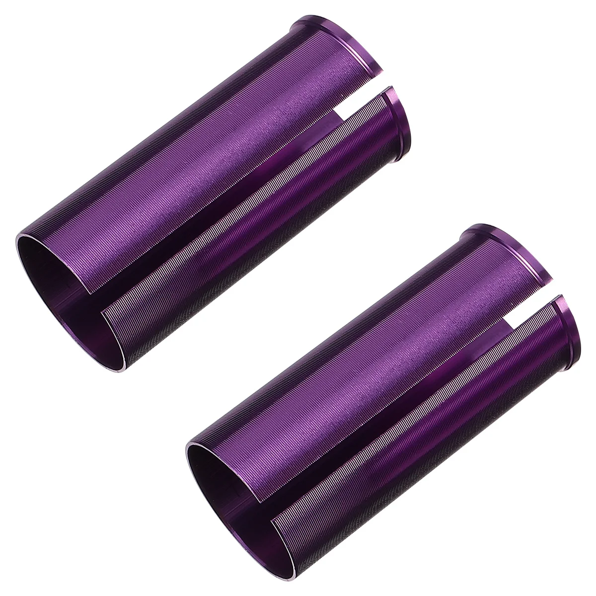 2Pcs Aluminum Alloy Seatpost Tube Adapter Reducer Shim for Bike Road 25.4mm to 27.2mm Replacement Accessories