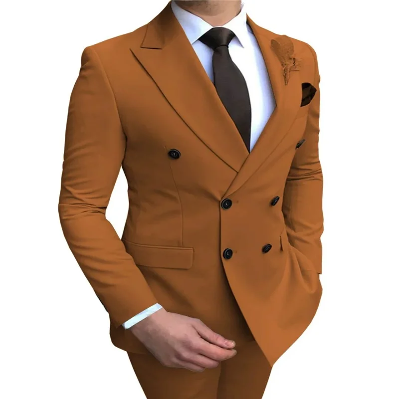 

New men's wedding party wedding banquet suit bridegroom best man tuxedo performance suit suit