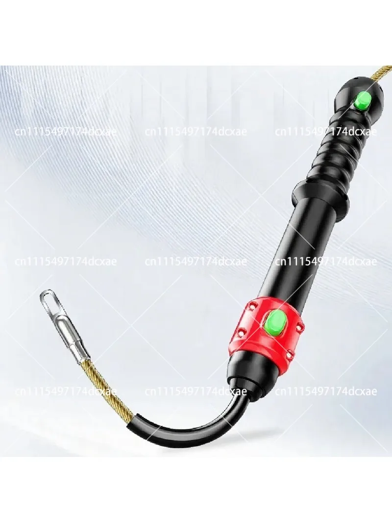Electrician Threading Assistant Manual Wire Pipe Single Pusher Wall Pipe Auxiliary Lead Tool