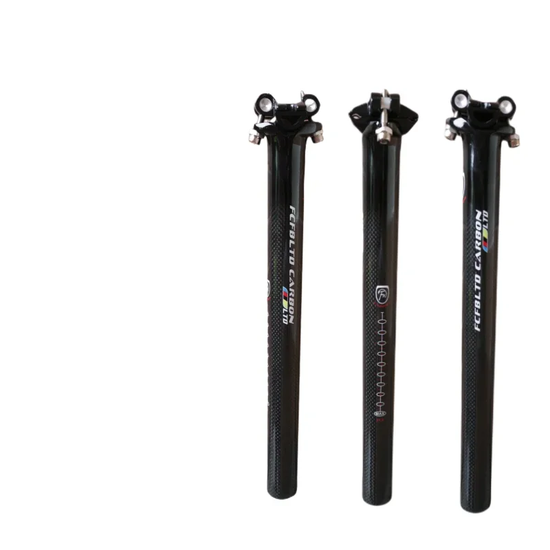 FCFB karbonowa sztyca podsiodłowa rowerowa sztyca podsiodłowa szosowa/Mtb rowerowa sztyca podsiodłowa 3k 27.2 30.8 31.6mm * 350 400mm rowerowa sztyca podsiodłowa części ramy roweru — zdjęcie 4