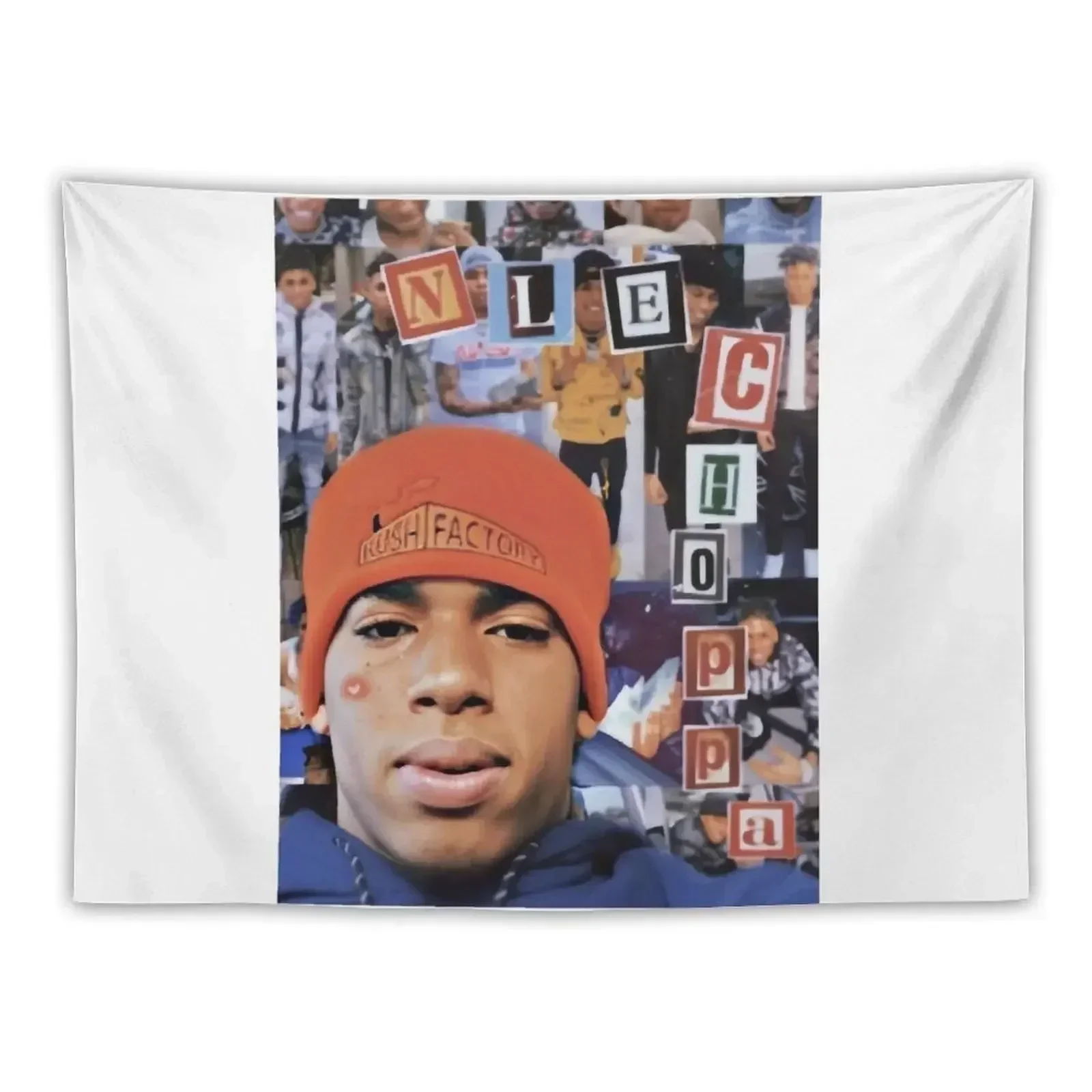 NLE Choppa Fan Art & Gear Tapestry House Decor Decorative Wall Aesthetics For Room Tapestry