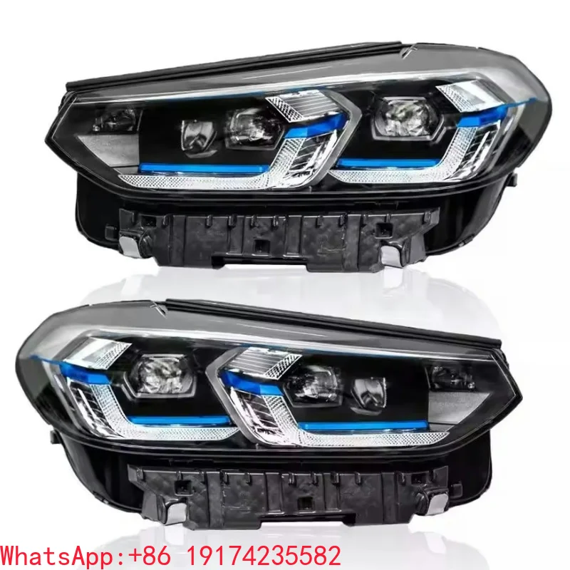 

G01 G02 LED Headlight for BM 2020-2023 X3 X4 IX3 Laser Headlight Sedan Car Headlamp OEM Car Front Light Headlight