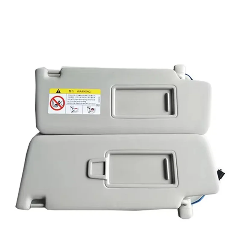 ممتاز-1 زوج من أقنعة الشمس مع مرآة الزينة 5TD857551 5TD857552 لشركة فولكس فاجن تيجوان 2018 + كودياق 2017 + توران 2016 + ظلال مرآة مكياج